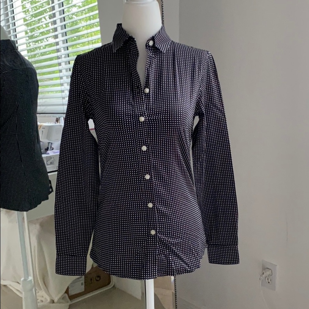 Tailored button down shirt